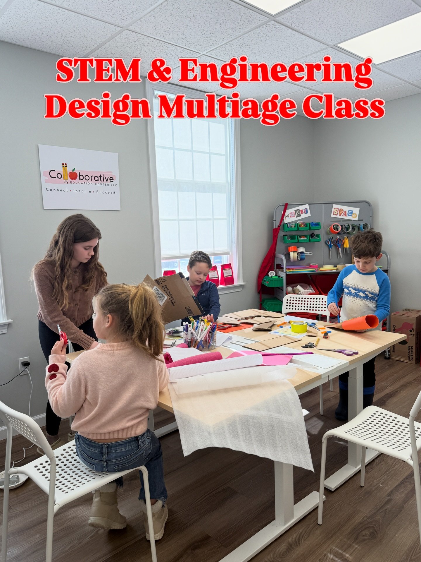 Skateboard Park Challenge! 
Yesterday, our students designed and built their own skateboard ramp using the Engineering Design Process, asking questions, planning, creating, testing, and improving.

Hands-on STEM experiences like this build real probl
