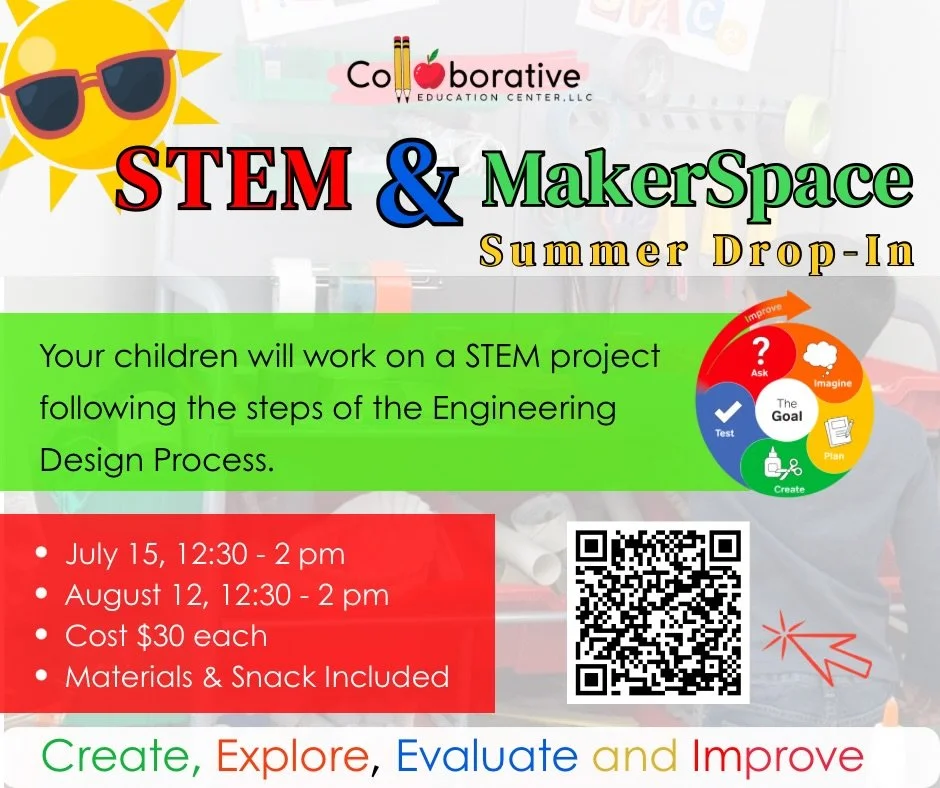 Summer Drop-In sessions available! 

From sketching to building, children explore the Engineering Design Process&mdash;creating, experimenting, evaluating, and improving their ideas. At the end of each session, they spin the prize wheel and take home