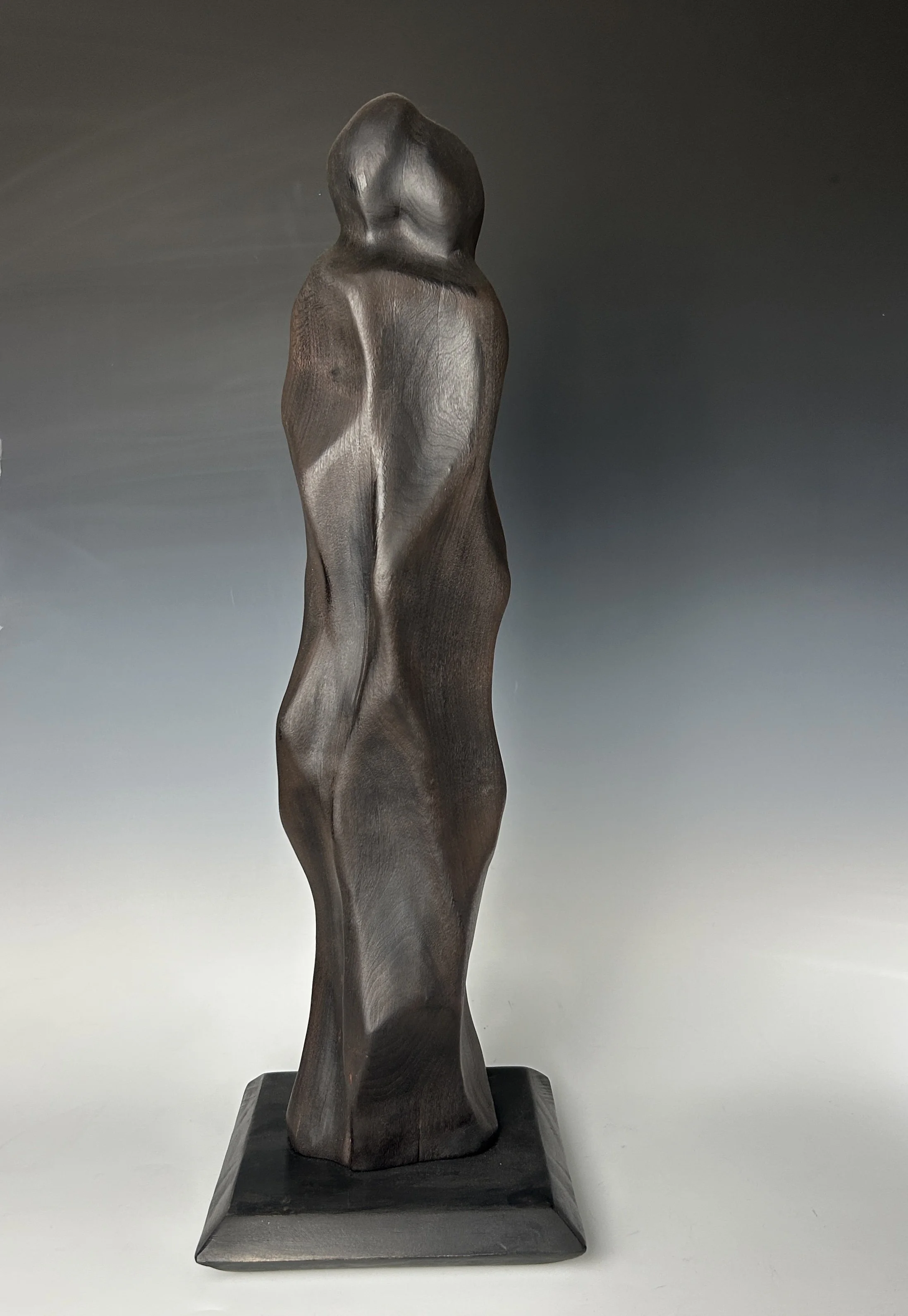 Soulmates IV, 2024. Black Cherry — 19 x 6 in, private collection.