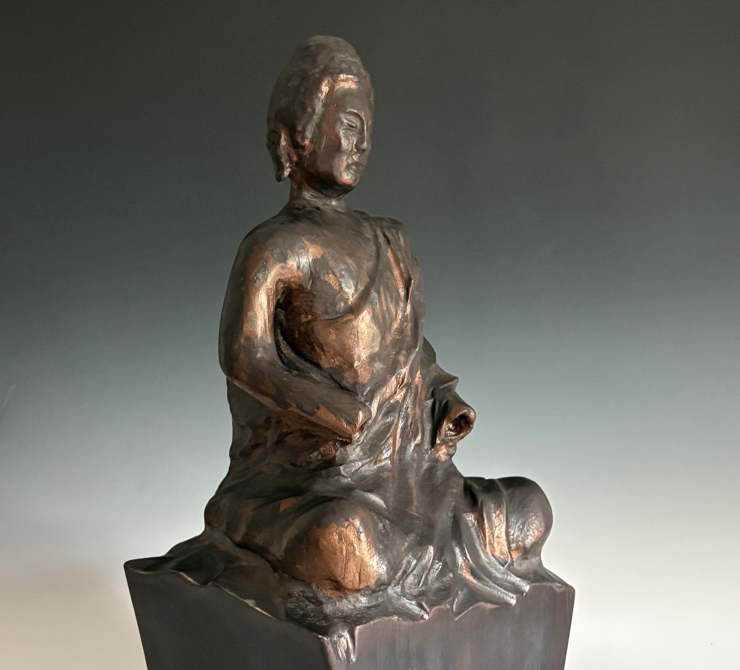 THE QUIET WITHIN
white pine, bronze, 16" -sold-