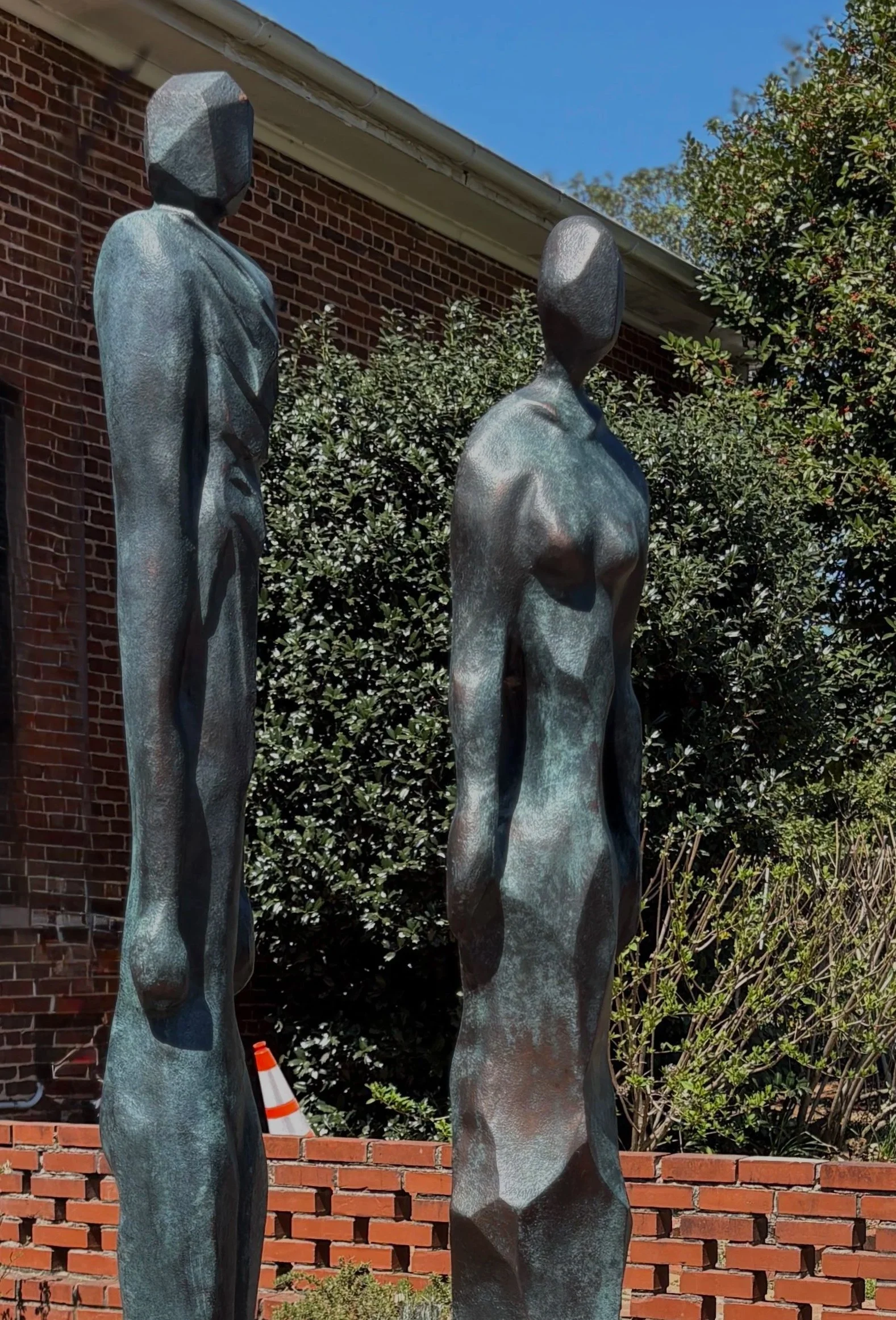 Unbroken: Tree & Water (detail) — 81 x 23 in.