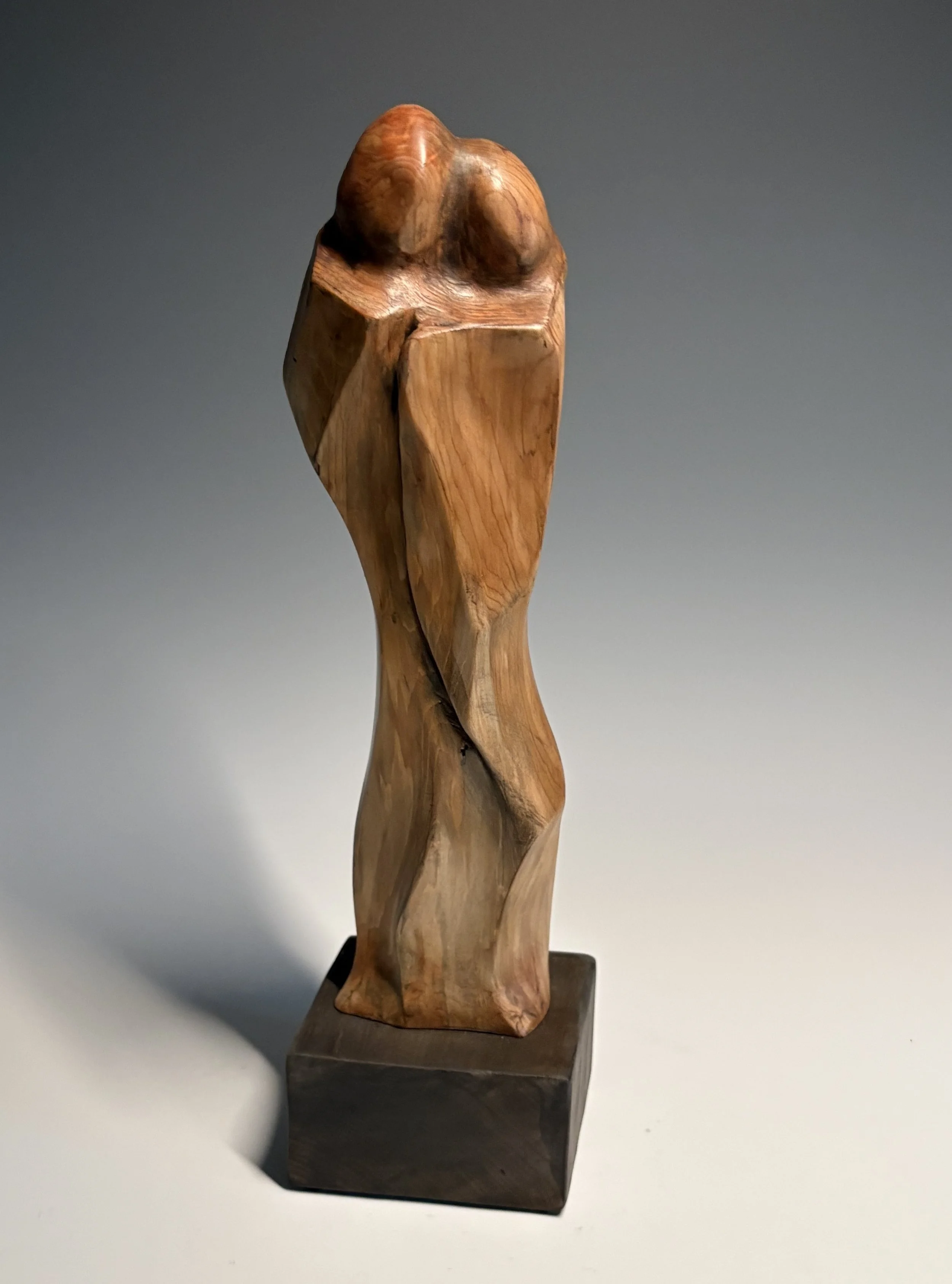 Soulmates VIII, 2025. Northern White Cedar —  14 x 4 in, private collection.