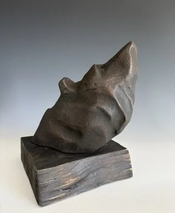 Cassio — white pine, iron coating, 10 x 8 in.