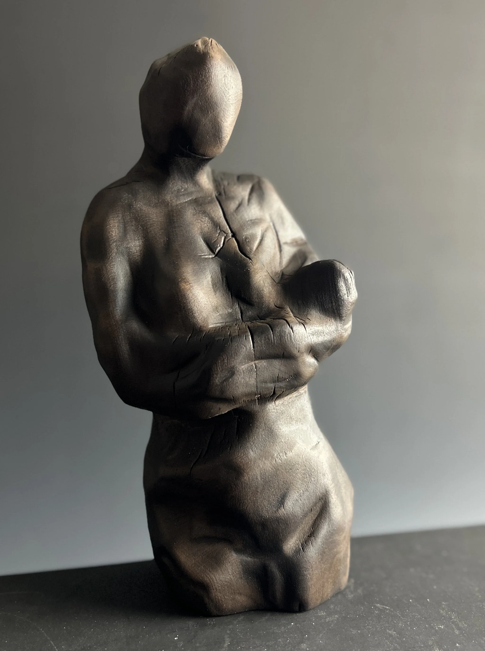 Guardian of Innocence II, 2024. Dogwood — 10 x 5 in, private collection.