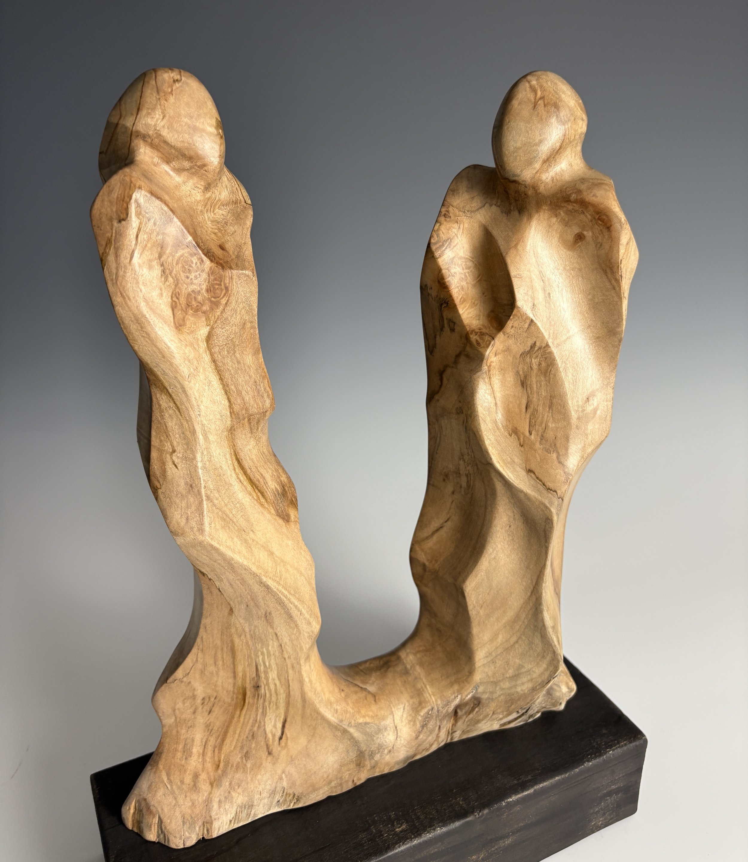 Soulmates X, 2025. Maple — 14 x 10 in