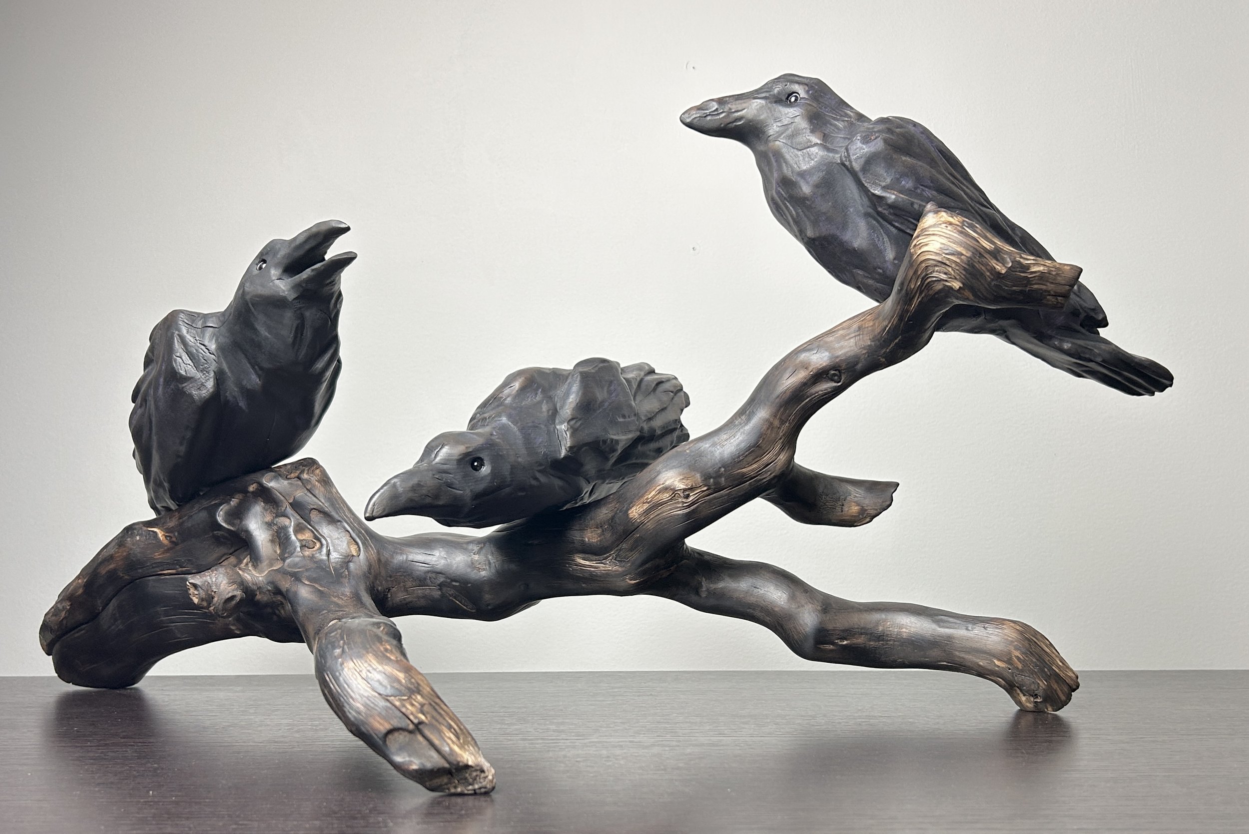 OLD FRIENDS
sourwood & corkscrew hazel, 15" x 30" -sold-