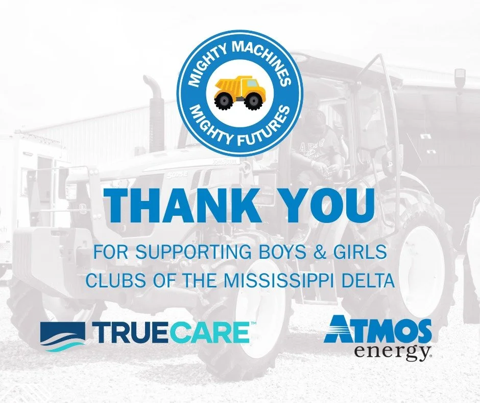 A huge shoutout and thank you to our wonderful sponsors! 🌟

@atmosenergy and TrueCare, your generous monetary support means the world to us. Because of your investment, we can continue to create great futures for the youth of the Mississippi Delta. 