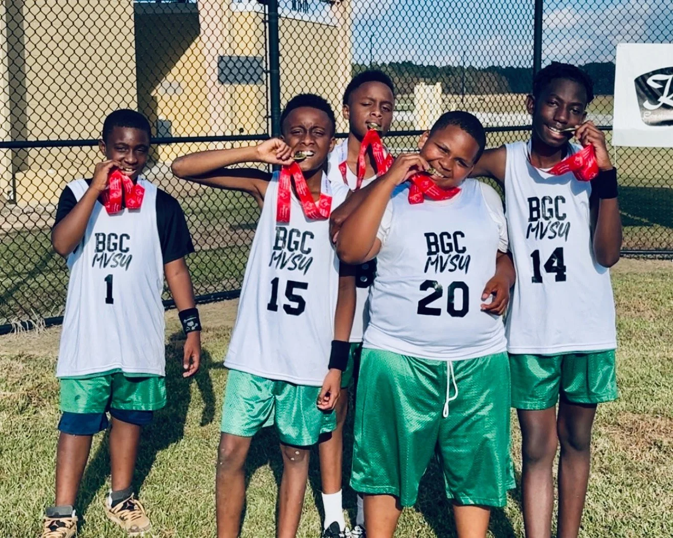 🏆 WE ARE SO PROUD! 🏆

With just three weeks to prepare, our incredible Club members from the Mississippi Valley State University Unit, led by the dedicated Ms. Judy Ables, showed up and showed out at the Special Olympics event at Camp McCain in Gre