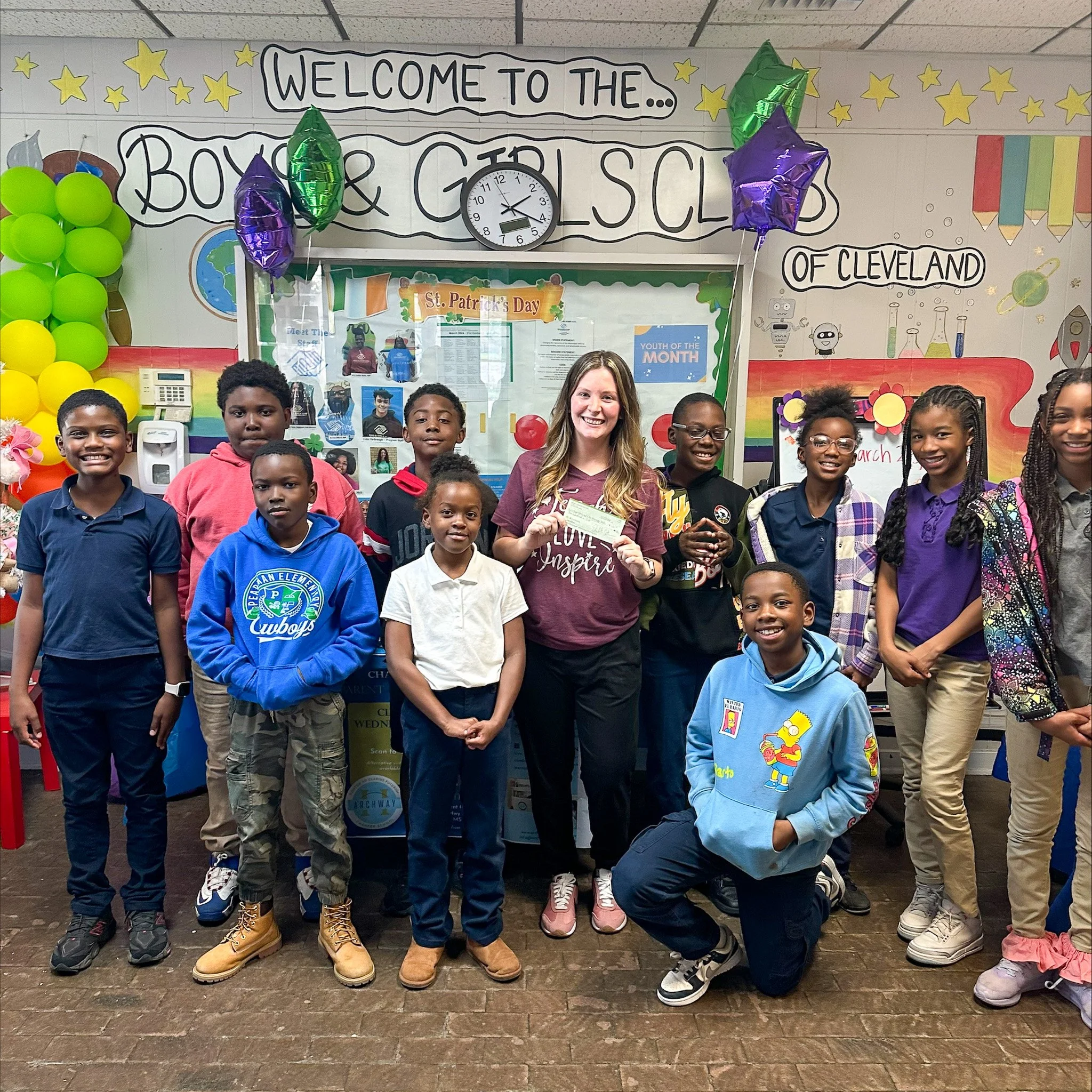 A huge thank you to the Cleveland Women&rsquo;s Club for their incredible generosity! 💙

We were thrilled to receive a $200 donation delivered by the wonderful Laura Shurden. The Women&rsquo;s Club gave us the freedom to use these funds where they&r