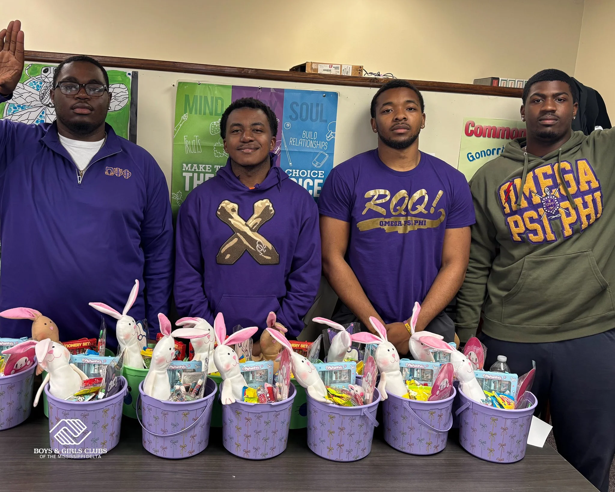 Egg hunts, games, gifts, and the best community partners around! 🐣✨

Huge thank you to Omega Psi Phi and Sigma Gamma Rho for volunteering at our Easter Extravaganza. Our kids had the BEST day because of you.

📍 MVSU Boys &amp; Girls Club &ndash; Ka