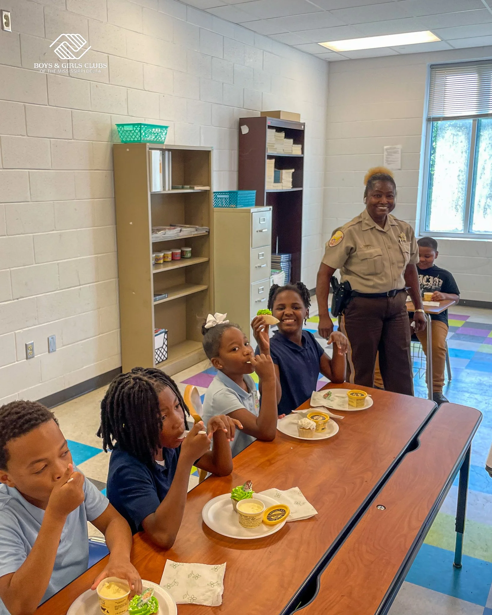 We have a very special friend at the Lexington Unit &ndash; and her name is Deputy Cecelia Murphy of the Holmes County Sheriff Department! 👮&zwj;♀️💙

Deputy Murphy is a familiar face around our Club. She stops by often just to visit with our kids, 