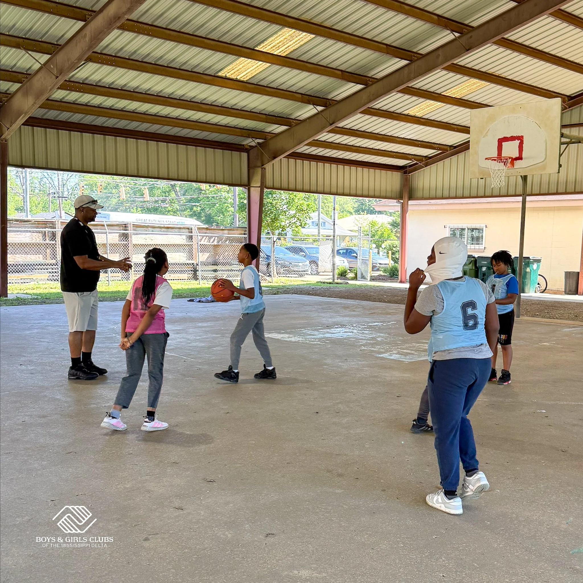 🏀 Building Skills. Building Confidence. Building Futures.

This past Saturday, May 2, our Greenwood Club was alive with the sound of dribbling, teamwork, and determination. On the covered outdoor basketball court, Unit Director Brandon Gordon led ou