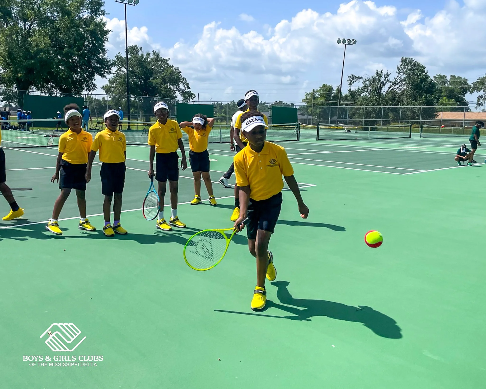 Serving up smiles and new skills in the Delta! 🎾💙

Last Friday, our Club members hit the courts at Mississippi Valley State University for an unforgettable tennis meetup&mdash;thanks to the USTA Southern Rural Grant Initiative.

From learning serve
