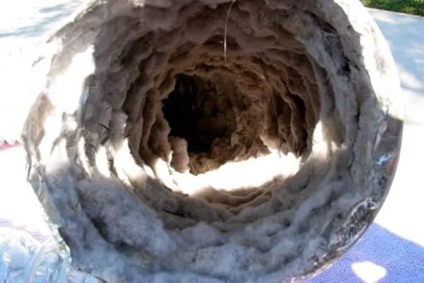 Dirty Dryer Vent Pipe