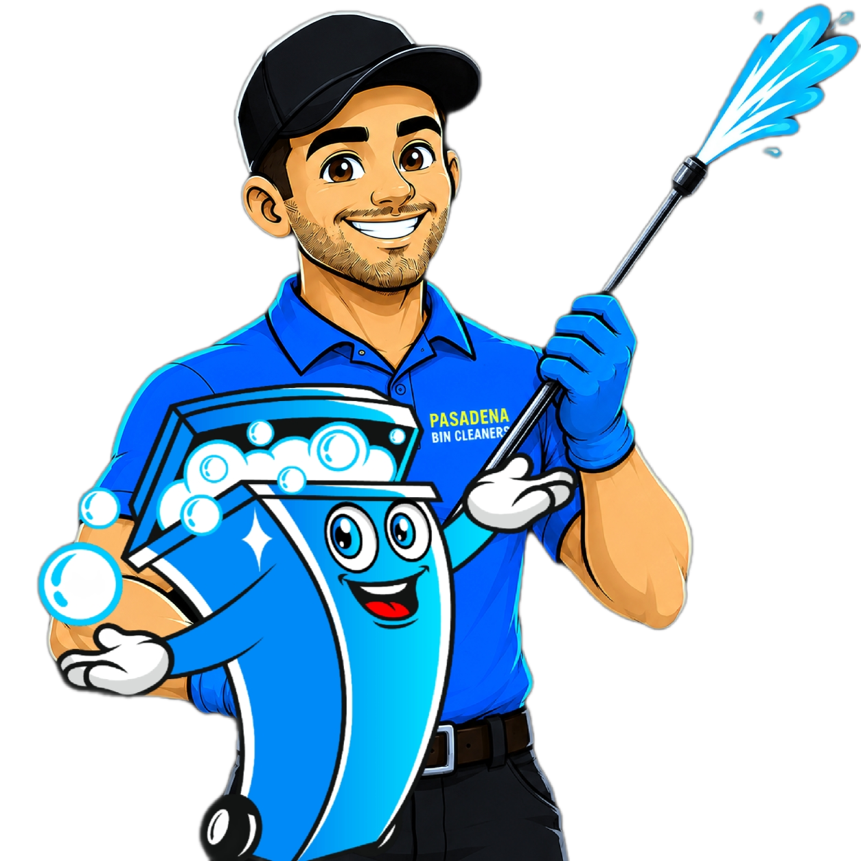 Pasadena Trash Bin Cleaning &amp; Pressure Washing