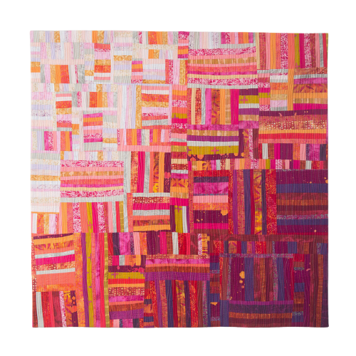 In my Life 38"h x 38"w $2500 Fabric, Thread