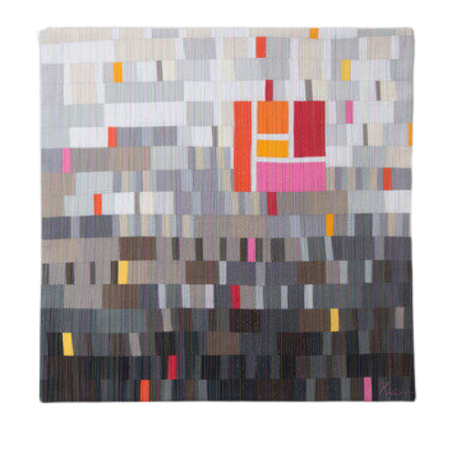 Confetti Nights 24"h x 24"w $800 Fabric, Thread