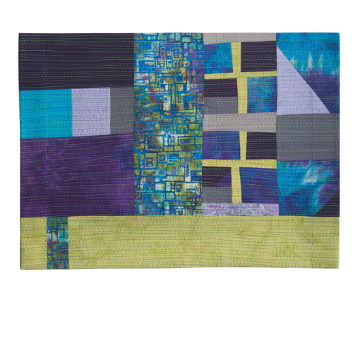By the Sea 16"h x 21"w $400 fabric, thread