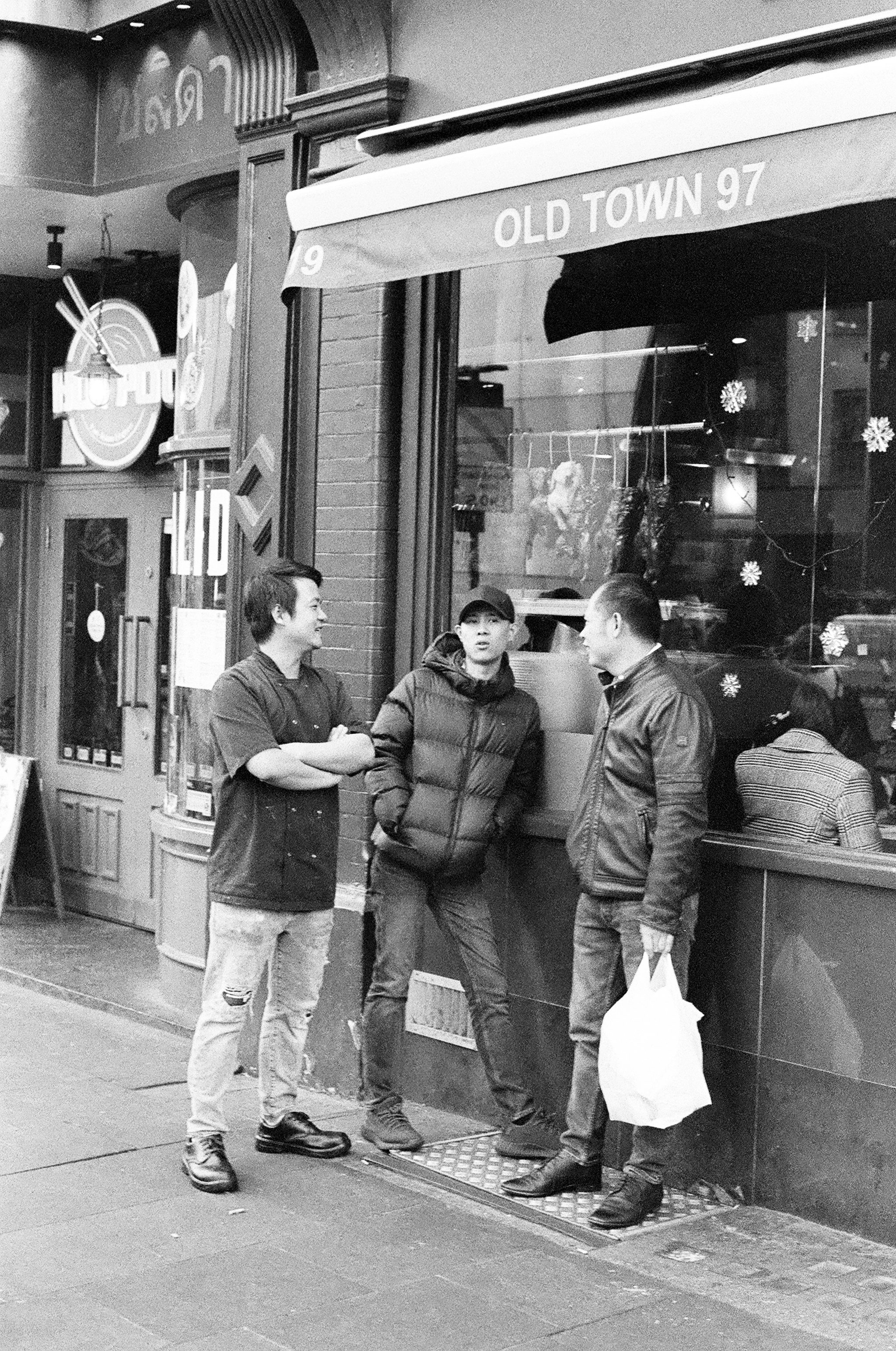 Olympus trip AF mini - ilford hp5