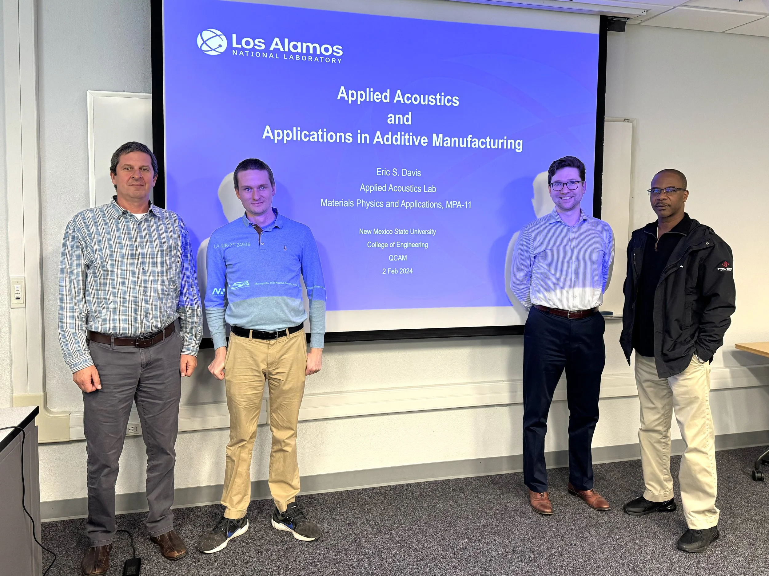 NMSU Recruitment visit from LANL