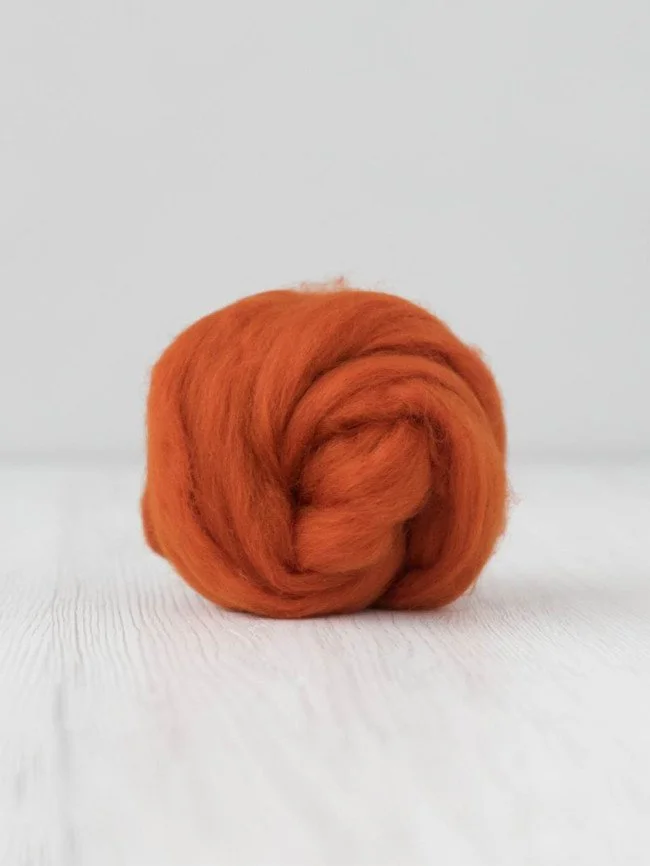 Pumpkin Wool Roving.jpg