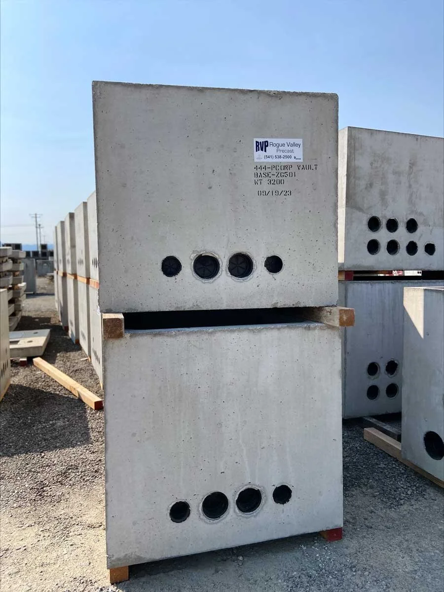 Electrical Conduit Vaults — Rogue Valley Precast