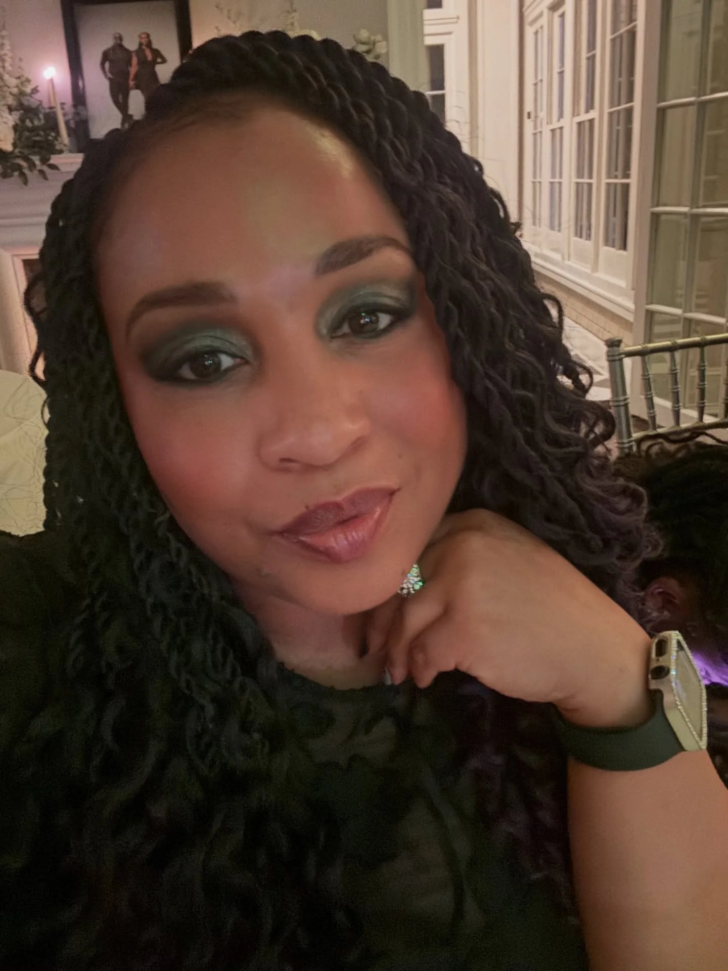 My work Bestie is married y&rsquo;all 🥹💚

One of the most beautiful wedding ceremonies I&rsquo;ve attended! It was elegant, simple, organized, &amp; it started on time 😂 

Best of all, this was Raegan&rsquo;s first time attending a wedding! Wasn&r