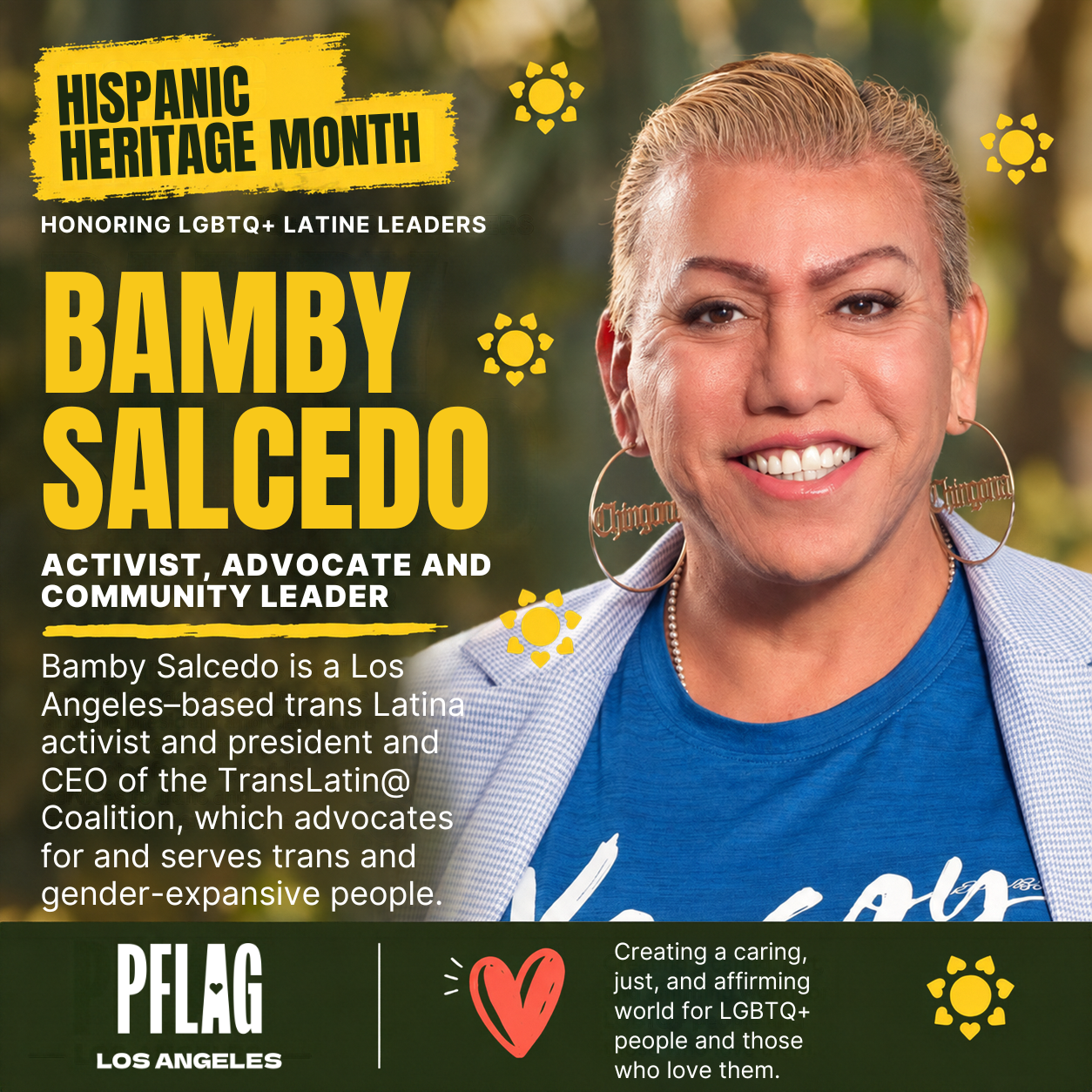 Hispanic Heritage Month: Bamby Salcedo Is Empowering Transgender Latinas to Lead