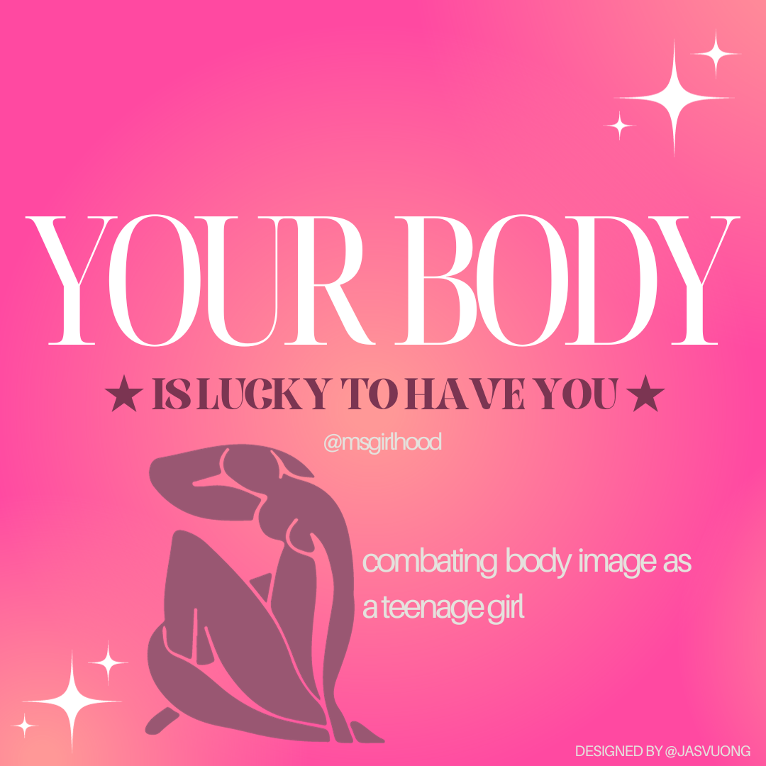 your body is lucky to have you <3