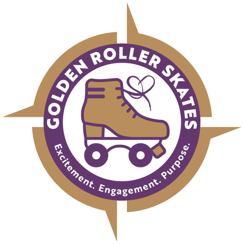 Golden Roller Skates