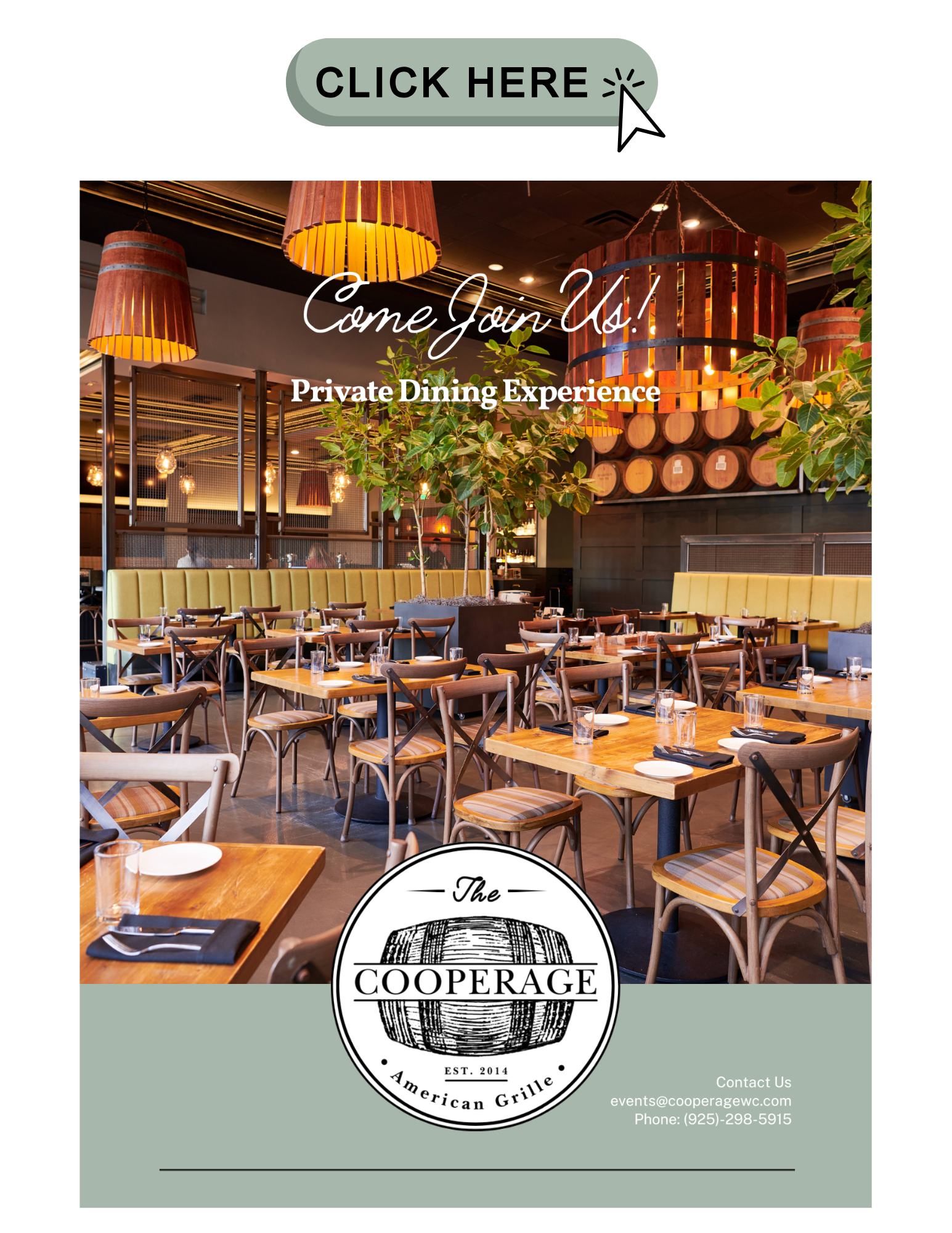 The Cooperage Group Dining Packet