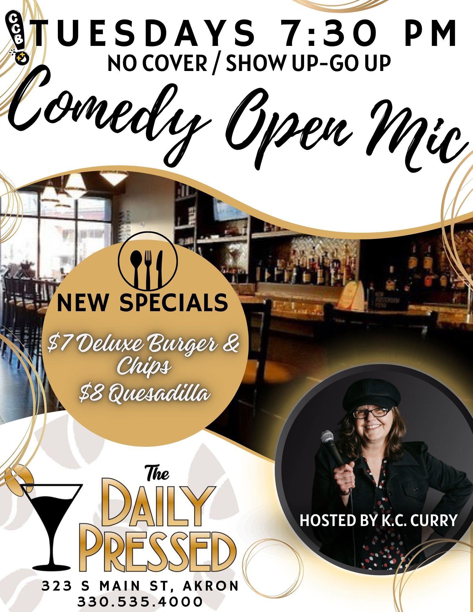 Open Mic at The Daily Pressed