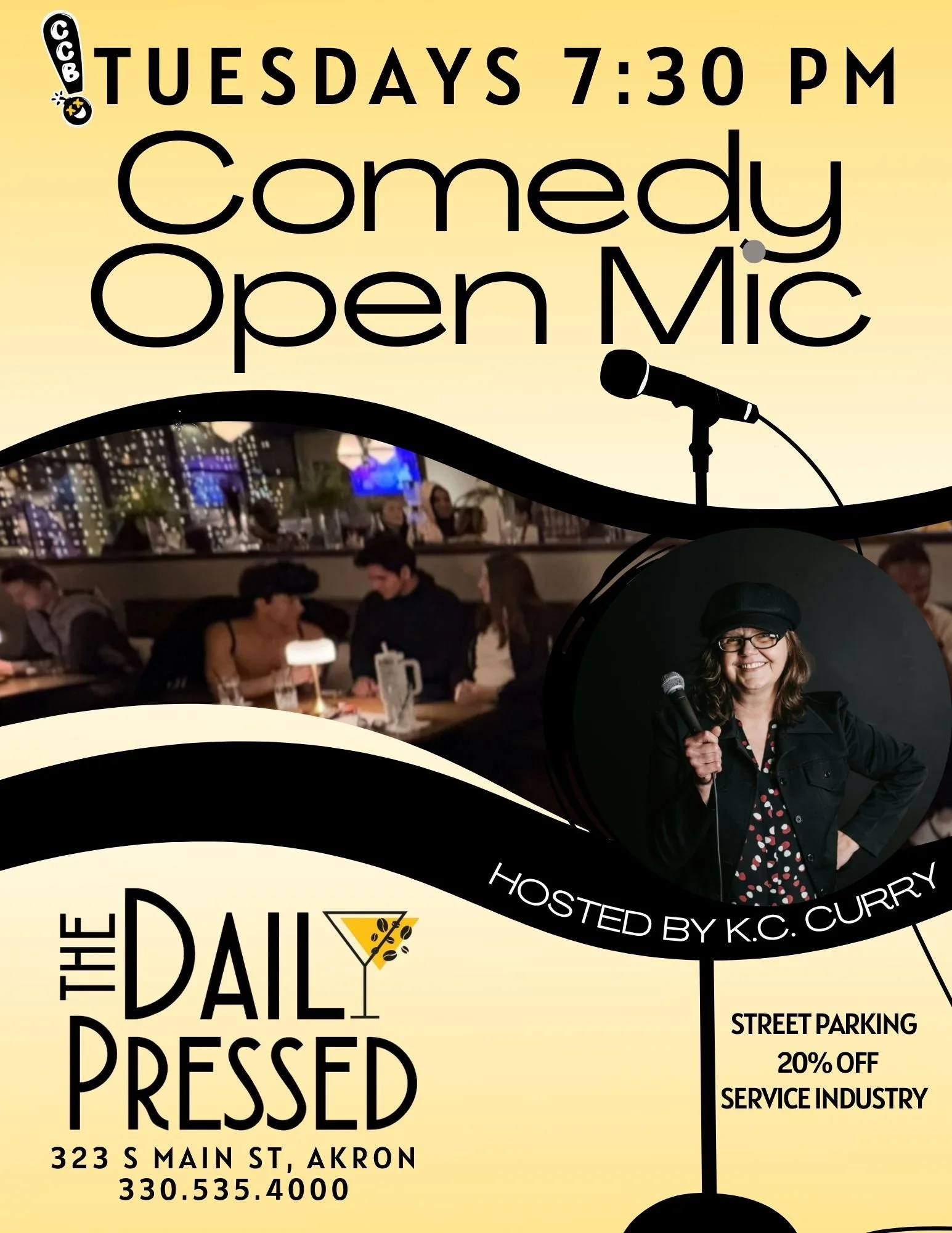 Comedy Open Mic at The Daily Pressed 