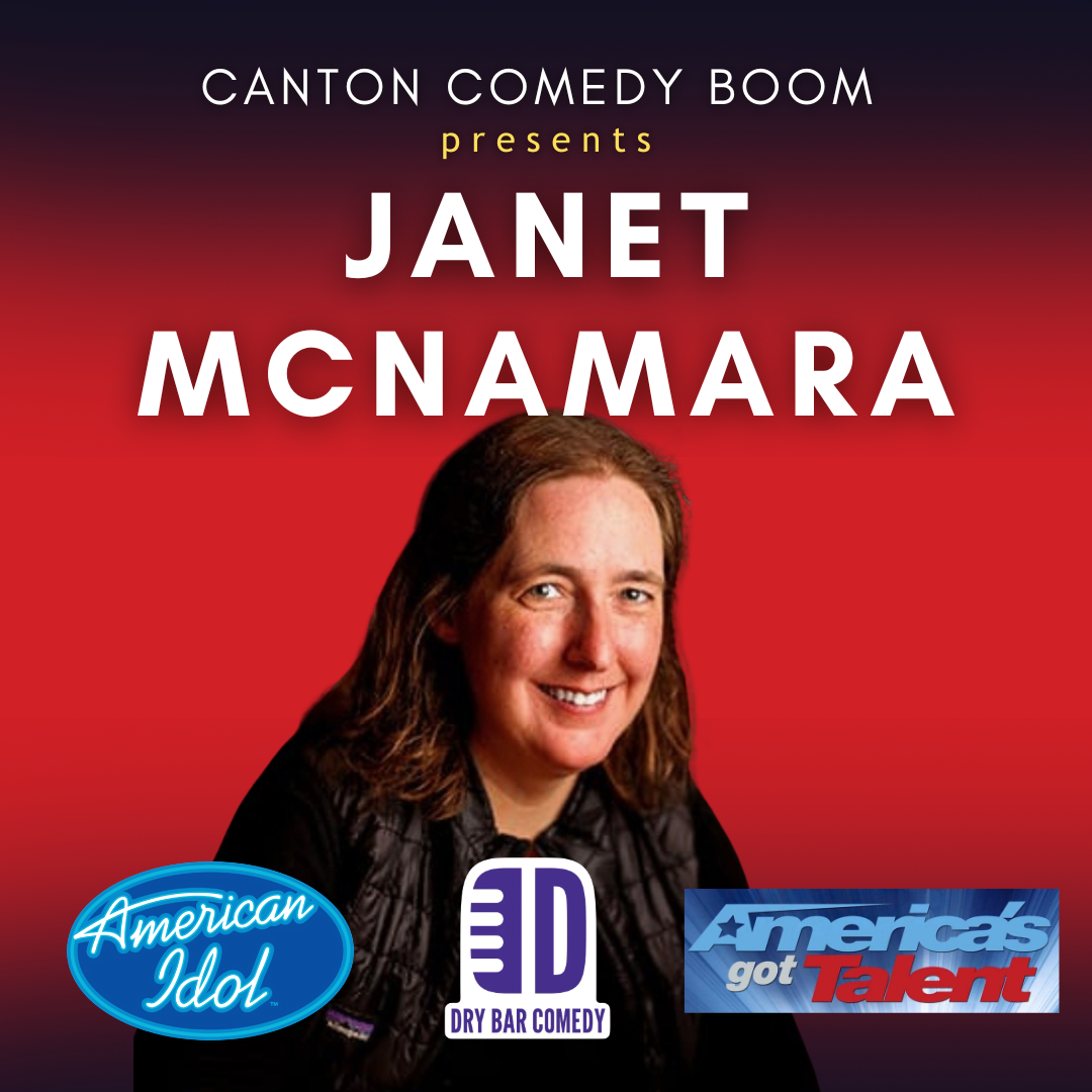 Janet McNamara at Canton Comedy Boom