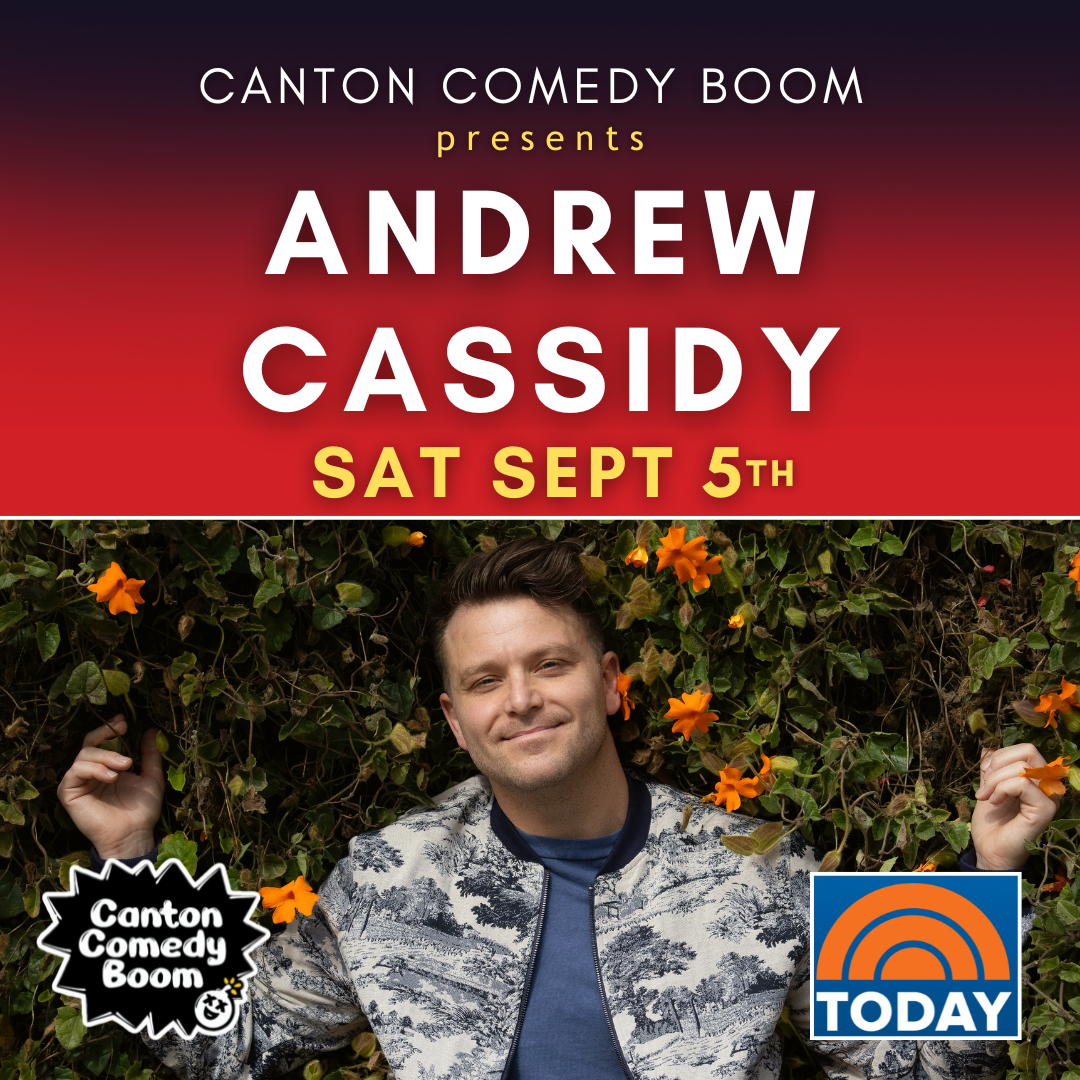Andrew Cassidy at Canton Comedy Boom