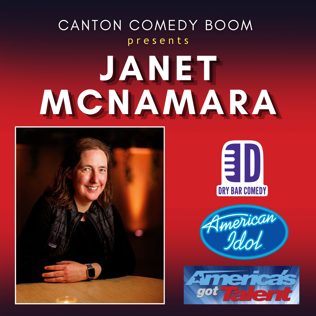 Janet McNamara at Canton Comedy Boom