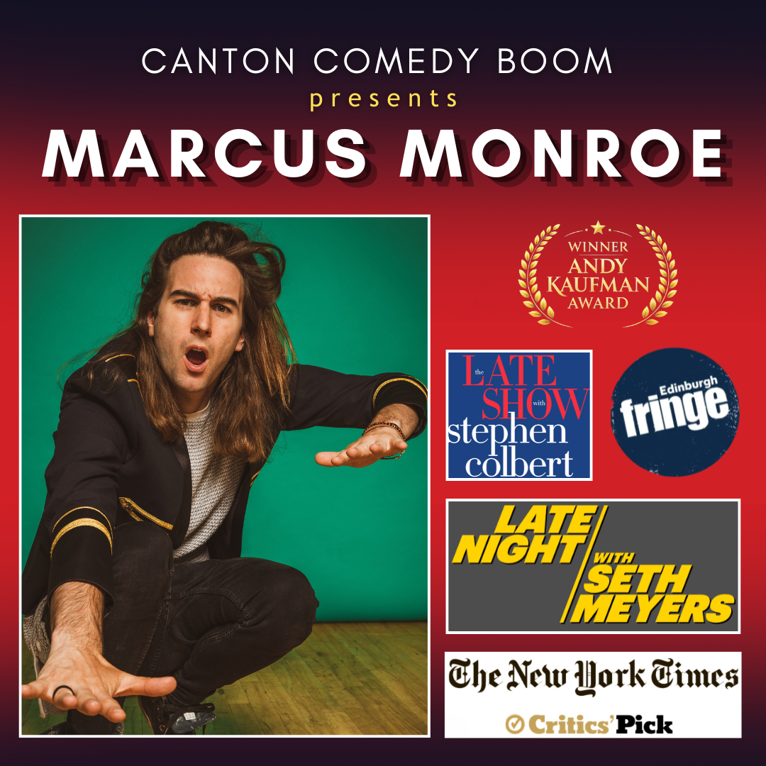 Marcus Monroe at Canton Comedy Boom