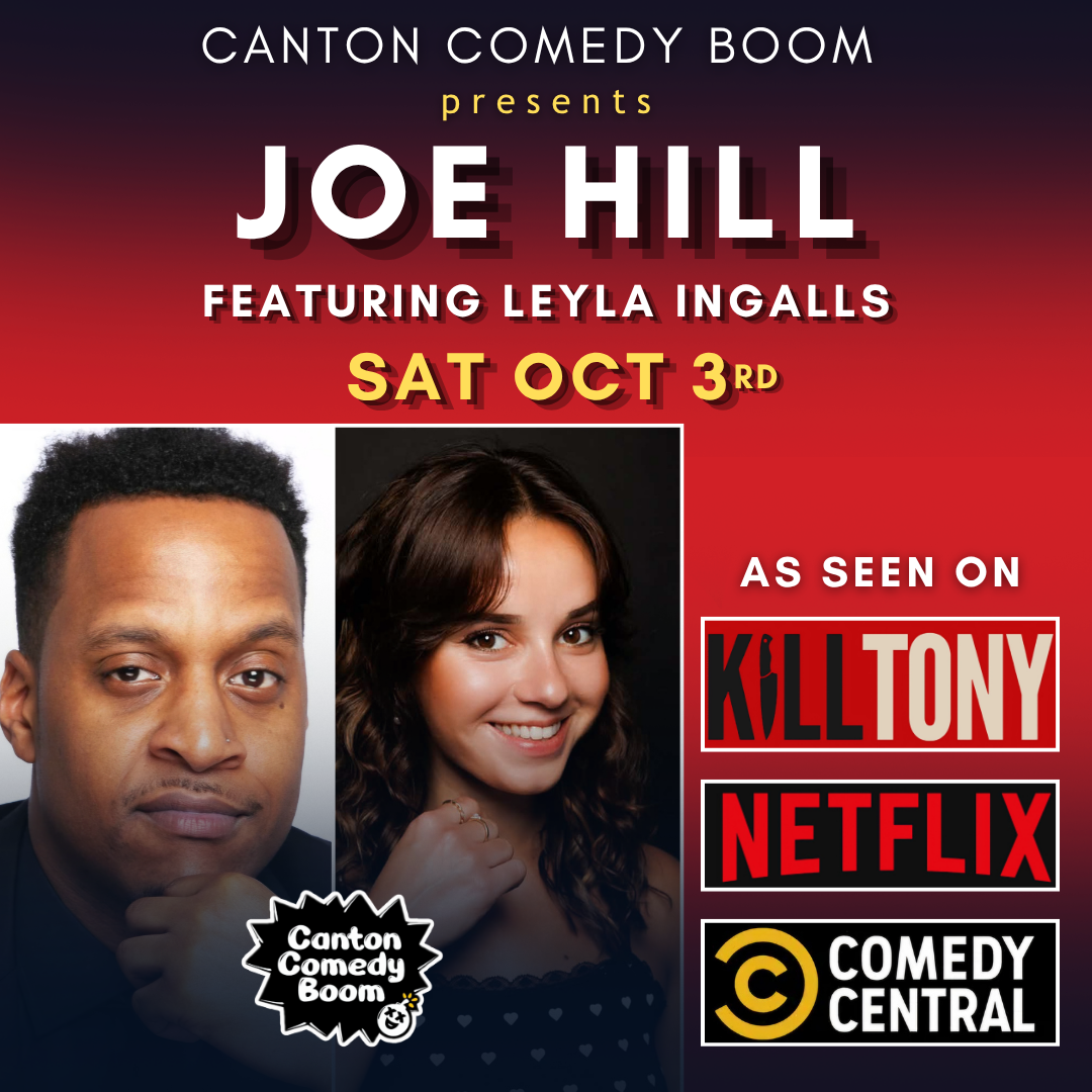 Joe Hill at Canton Comedy Boom