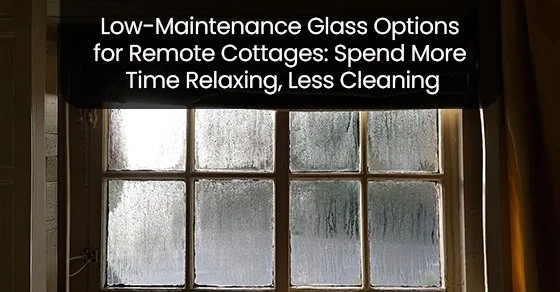 Low-Maintenance Glass Options for Remote Cottages: Spend More Time Relaxing, Less Cleaning