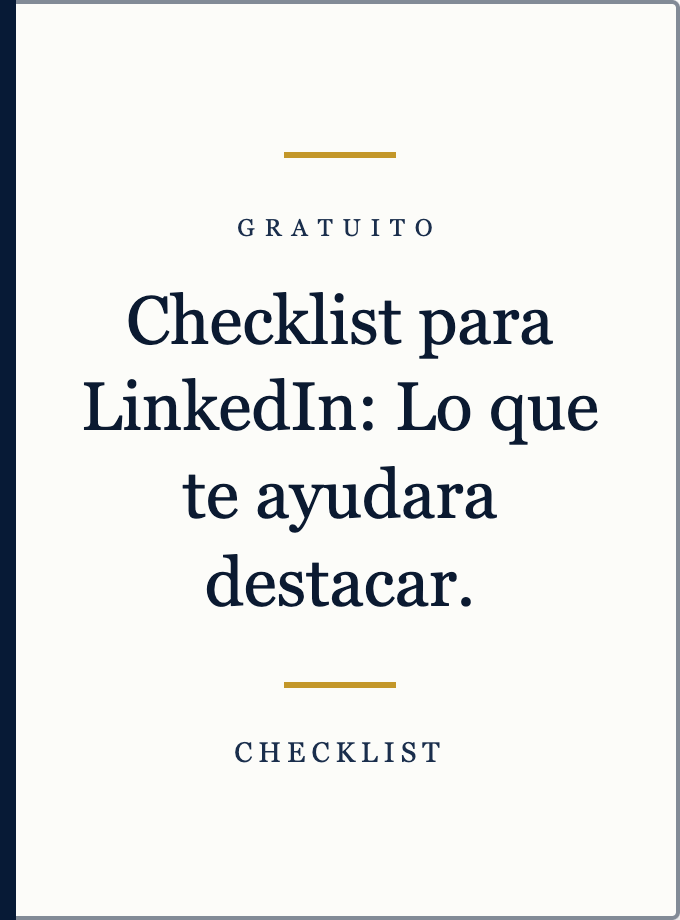 GRATIS: Guía Rápida de LinkedIn | Checklist Gratuita