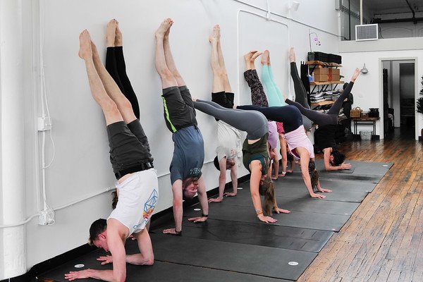 Turning the world upside down&mdash;one handstand at a time! Wall-supported handstands are more than a pose; they&rsquo;re a practice in courage, connection, and core strength. Come flip your perspective with us.
