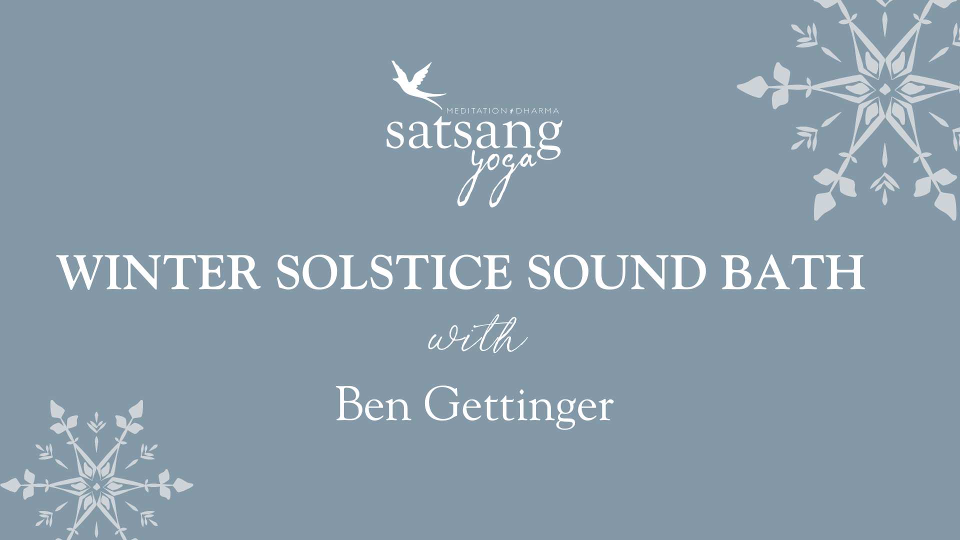 Winter Solstice Sound Bath 