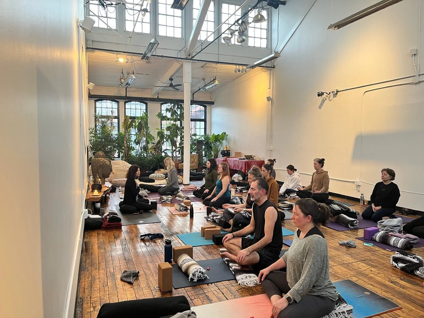 "We can't control life's uncertainty.  We can acknowledge it, meet ourselves with compassion, and foster genuine inner steadiness through practice."⁠
-Barrie Risman