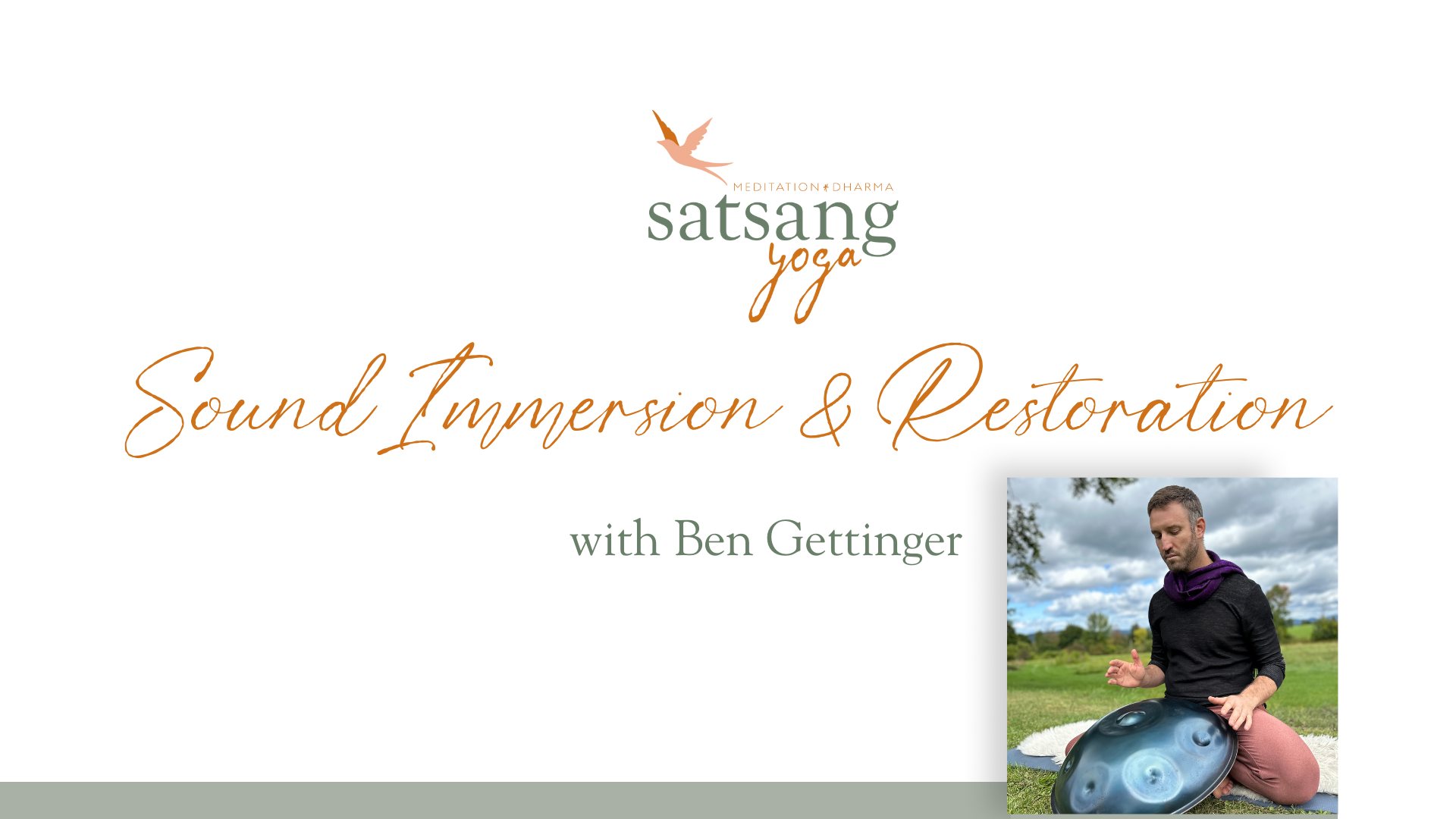 Sound Immersion & Restoration with Ben