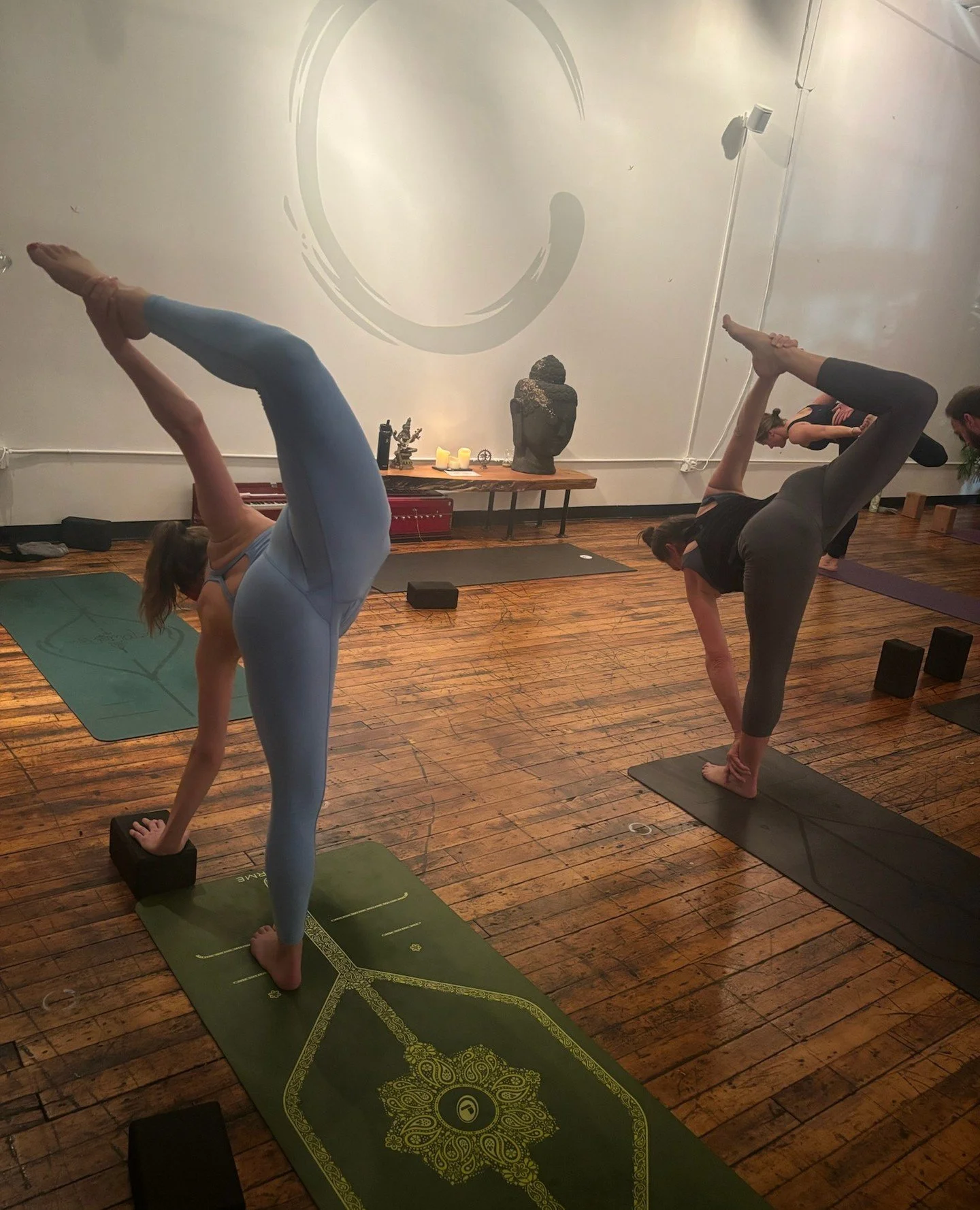 Why Practice? ⁠
. . . to work out a physical kink, to remember to breath, to un-dam the rivers of life inside, to tranquilize the chattering monkeys in my brain, because it helps me to express something untapped inside - because it just feels good.