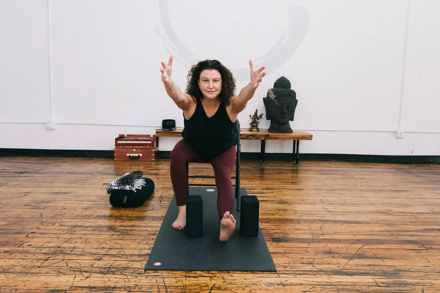 Every Tuesday, join us for Chair Yoga at 11:30 am with Danielle Cavallacci! Can&rsquo;t join us at the studio? No problem &mdash; livestream and playback are available for every class.

If you&rsquo;re recovering from an injury, an illness, or just g