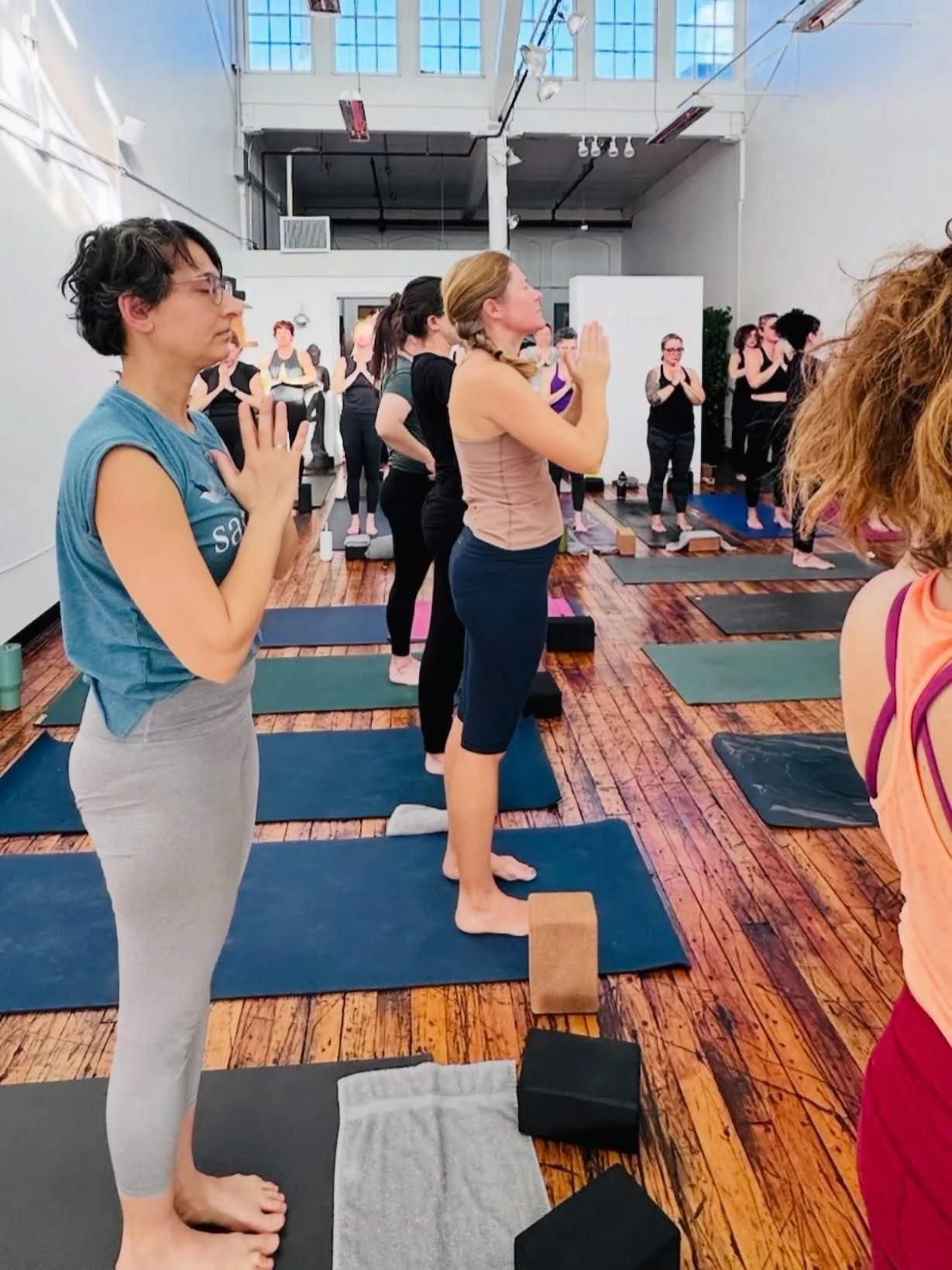 The idea of our practice is to wake up the body, to let more of life in.