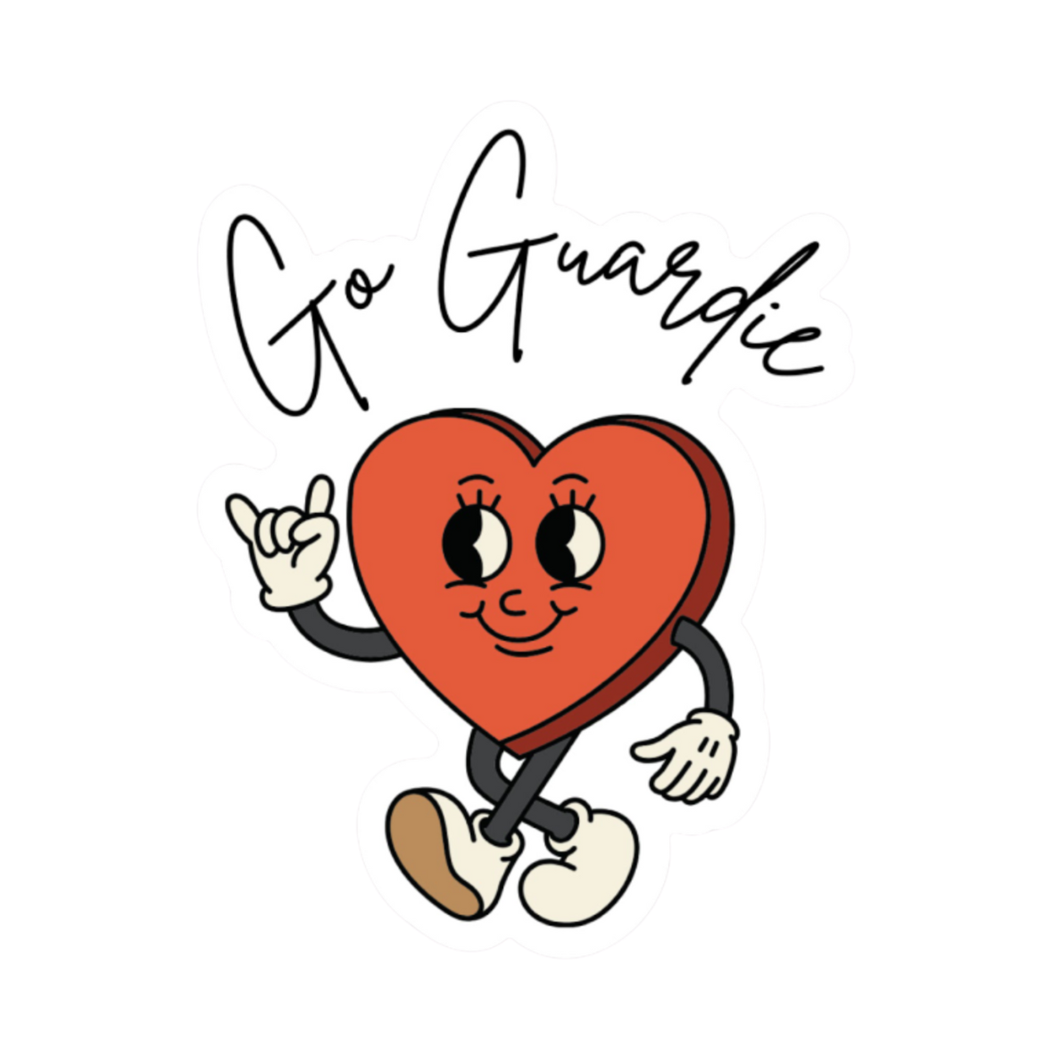 Heart Guy sticker