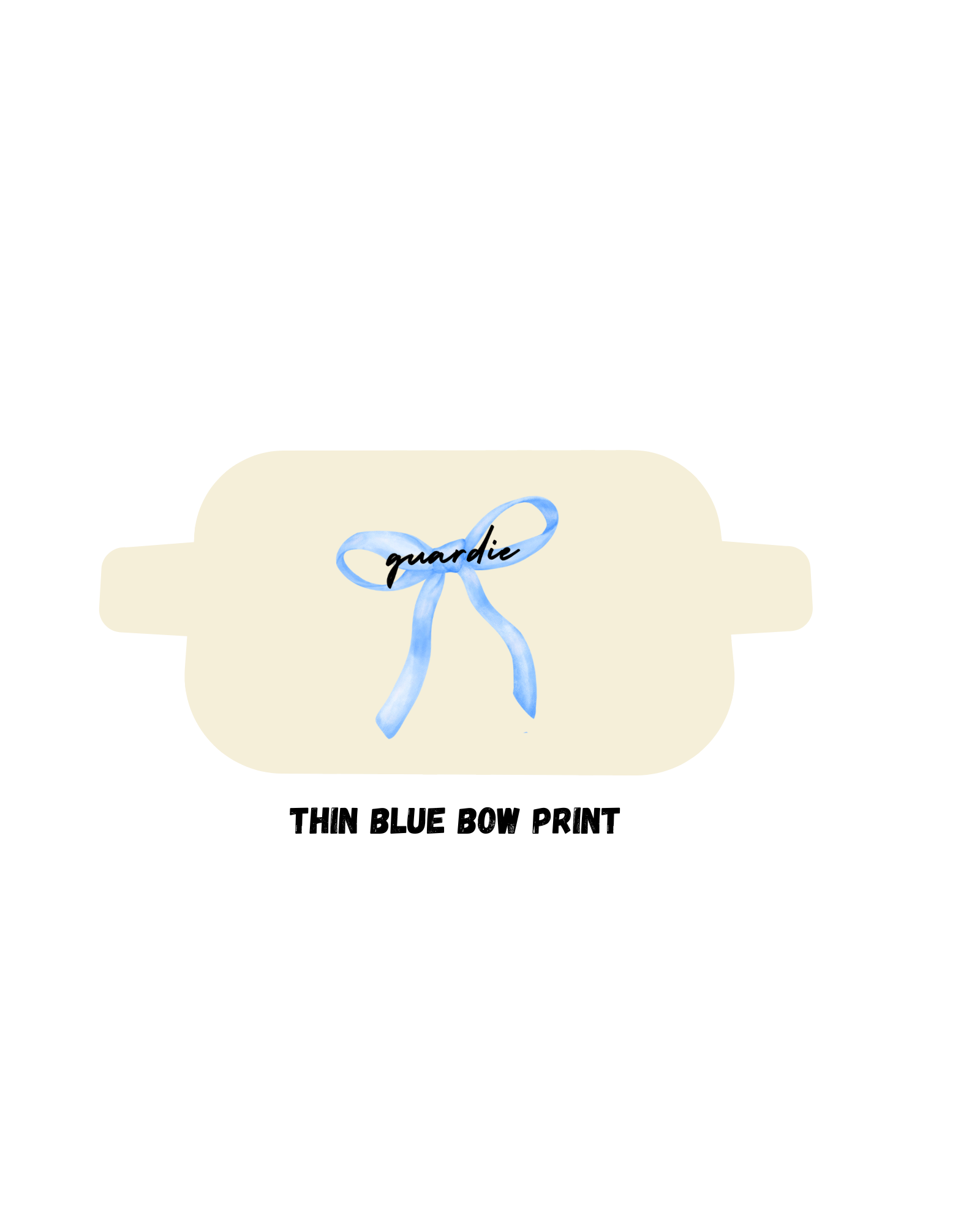 Cream Belt Bags- Pick your print