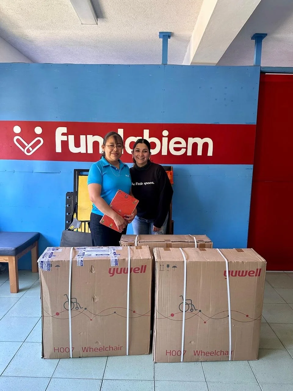 Update on our January Fundraiser Month 💛

We want to shine a light on the incredible work being done at Fundabiem in Panajachel, Guatemala!

Today, with the help of our friends at 7 Caldos Panajachel, we were able to donate three new wheelchairs to 